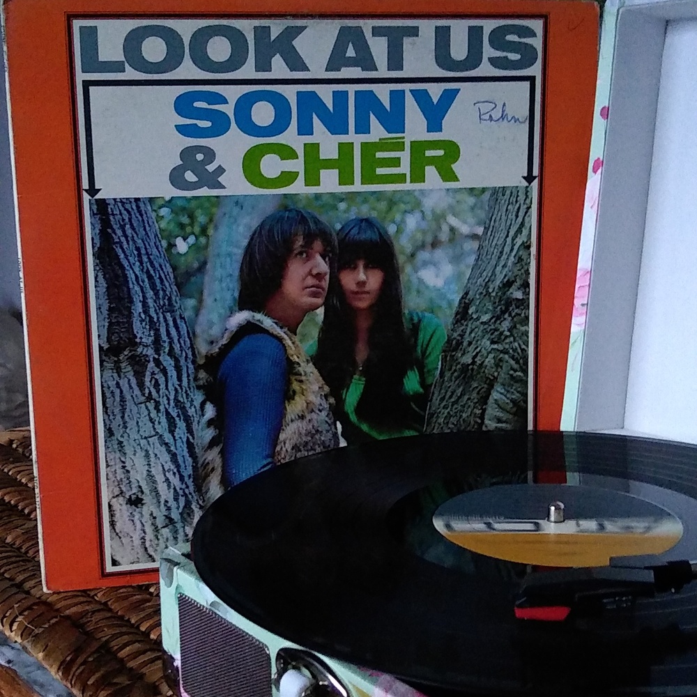 Vinyl Records Sonny & Cher ' Look At Us'
